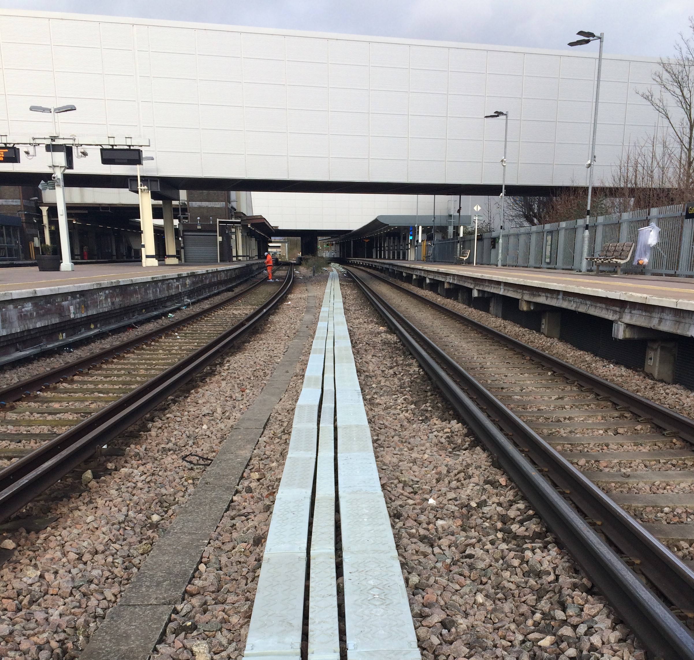 First Major Possession Works on the Gatwick Station Redevelopment Project